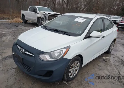 2012 Hyundai Accent Gls from USA, damaged, VIN KMHCT4AE2CU113494